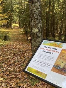 StoryWalk® installed at MECCA Trails