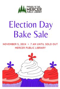 Friends of the Library Host Election Day Bake Sale