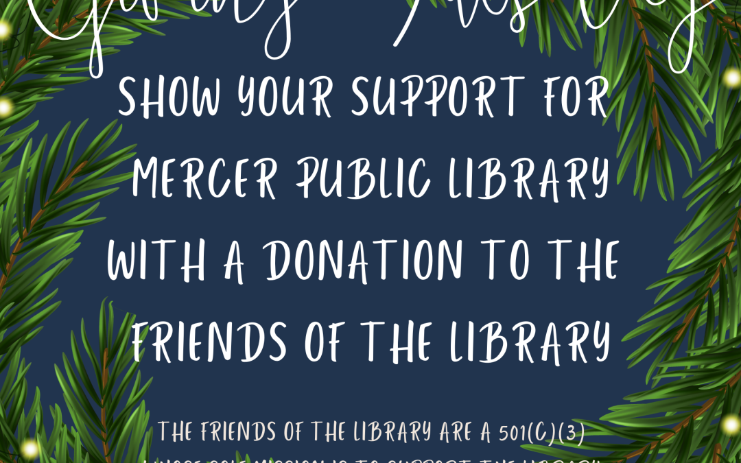 Support the Friends of the Library on Giving Tuesday