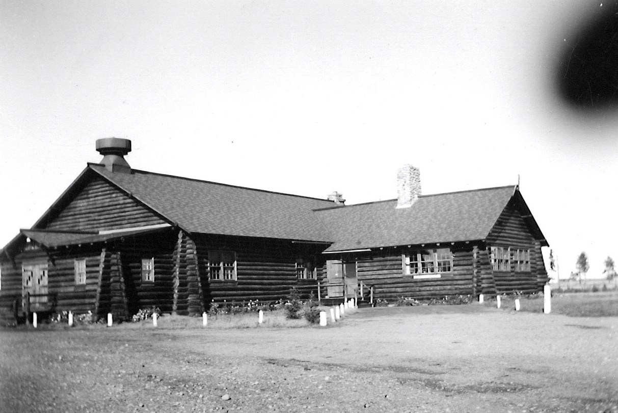 Photo of original library